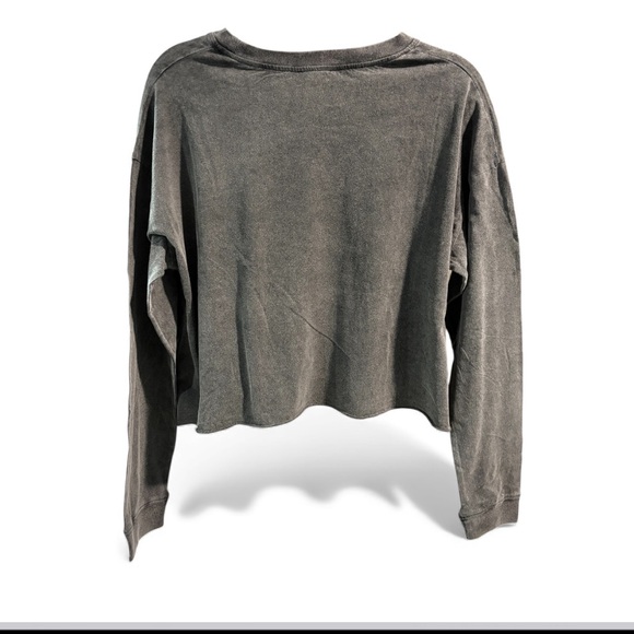 Zutter Gray Graphic Long Sleeve Shirt - Picture 2 of 4
